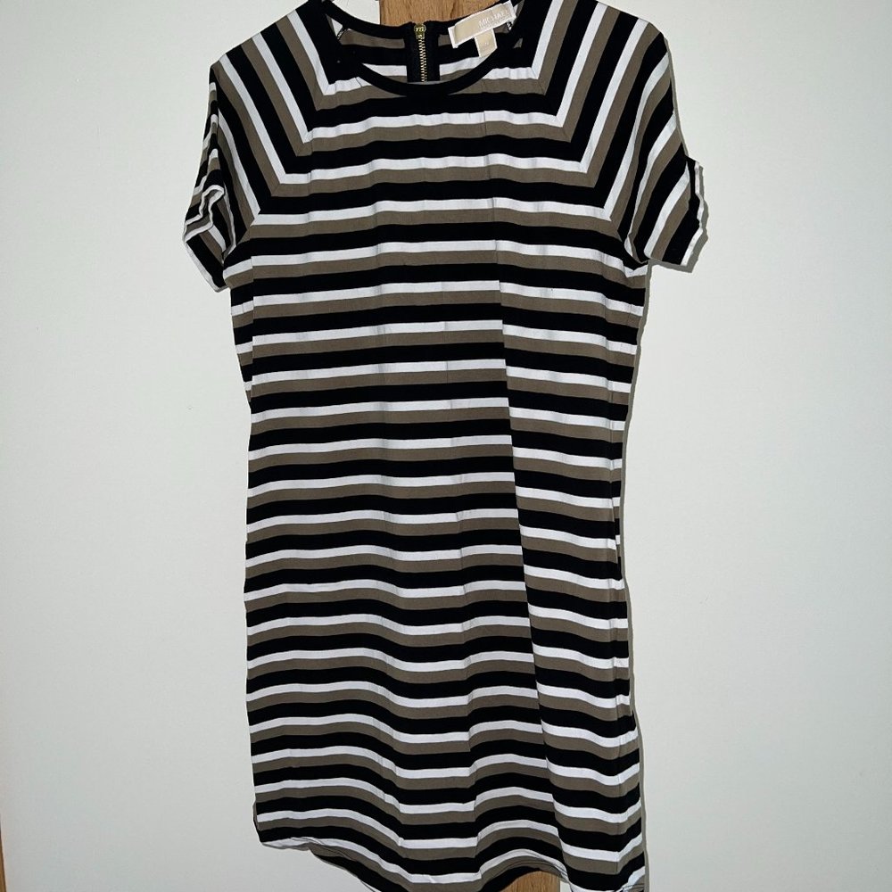 Michael Kors striped dress Sz M
